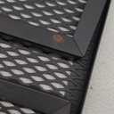 Amazon Basics Heavy-Duty Portable Camping Grill Grate for Campfire Cooking, Black