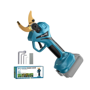 Cordless Electric Pruning Shears for Makita 18V Battery, Brushless Electric Pruner Tree Branch Cutter 2.4" (60mm) Cutting Diameter w/LED Display, 4 Wrenches (Battery NOT included)
