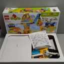 LEGO DUPLO Town 3 in 1 Construction Site and Vehicles Toys for Toddlers - Pretend Play Set for Boys & Girls, Ages 3+ - Building Blocks for Fine Motor Skills Practice - Gift for Birthdays