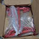 ENJ 4 Pack Ratchet Load Binder with 2 Grab Hooks, for 5/16-3/8 Grade 70 Transport Chain, Load Binder with 5,400 Pound Working Load Limit