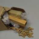 Gold Easel Stand for Sign, Heavy Duty Metal Display Easel with Adjustable Chain, Art Easel for Painting, Wedding Sign, Posters & Commercial Display