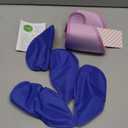 NEWGO Wisdom Teeth Ice Pack Head Wrap for Face Oral Surgery, Jaw Ice Pack for Face with 4 Hot Cold Gel Pack for TMJ, Tooth Extraction, Tonsillectomy Recovery - Purple