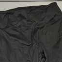 MEJING Plus Size Capri Leggings for Women with Pockets, Butt Lifting Yoga Pants Tummy Control, 2XL Workout Leggings Black