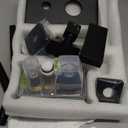 Shower Faucet Set Rain Shower System Matte Black with High Pressure 8-Inch Shower Head Handheld Square Shower Head Bathroom Luxury Rain Shower Faucet Shower Complete Combo Kit Wall Mounted