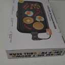 Chefman XL Electric Griddle with Removable Temperature Control, Immersible Flat Top Grill, Burger, Eggs, Pancake Griddle, Nonstick Extra Large Cooking Surface, Slide Out Drip Tray, 10 x 20 Inch