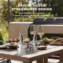 Hip Flask 6oz with Thumbs-ups Patent Design,Personalized Gift for Father,Stainless Steel Liquor Flasks for Whiskey, Drinking Flasks for Men for Party,Camping and Wedding