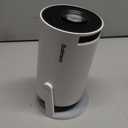 Mini Projector with WiFi and Bluetooth Built-in Apps Smart Projector Support 4K 1080P FHD 180 Adjustable Auto Keystone Compatibile with HDMI/TV Stick/Memory Stick/Laptop, White