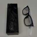 Upgraded AI Smart Glasses with Camera 8MP HD1080P Video Glasses with Camera and Audio -Video Recording Glasses with Audio, Video Glasses, Real-Time Translation (Carbon Black)