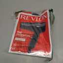 Revlon Compact Hair Dryer | 1875W Lightweight Design, Perfect for Travel, (Black)