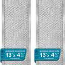 WB06X10288 Grease Filter Replacement for GE Microwave Oven, 4.75" x 13" (Packed in Box)(2-Pack)
