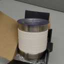 Bistro 13.5oz Bistro Barista Electric Milk Frother, Automatic Temperature Control, Boil-Dry Protection, White