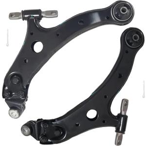 2pc Front Lower Control Arm Kit K620333 K620334 for Toyota Camry 2002-2006, Highlander 2004-2007, Solara 2004-2008, Suspension Control Arms for Lexus ES330/RX330 2004-2006, RX350 RX400h ES300