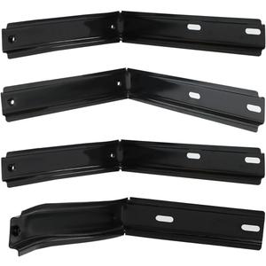Cab Guide Hood Support Bracket Kit Compatible with 2006-2018 International Prostar, Set of 4 (Right)
