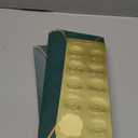 50 Pack #10 Business Envelopes with Gold Border, Self Seal Standard Envelopes with Gold Stickers for Office, Checks, Letter Mailing, Invoices, 4 1/8 x 9 1/2 Inches (Dark Green)