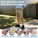 OrthoComfoot Men's Orthopedic Diabetic Wide Walking Shoes: Comfortable Plantar Fasciitis Fashion Sneakers with Arch Support for Swollen, Casual Hammer Toes Shoes for Foot and Heel Pain Relief (K1-black)