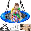 LÆGENDARY Saucer Swing for Kids and Adults - 40 Inch Round Tree Outdoor Swing