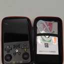 R36MAX Retro Handheld Game Console, 4.0 Inch IPS HD Screen Portable Retro Gaming Console, 1.5GHz CPU Support 30+ Emulator Console Video Game Console, 4000mAh Battery (64GB Black)