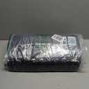 TALSTILA Foot Rest for Under Desk at Work, Under Desk Footrest, Ergonomic 3 Adjustable Heights Footrests, Footrest with Feet Warm Pocket, for Office Desks & Office Chair - Back & Leg Hip Pain Relief (Black, Three Layers)