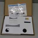 Clear Football Display Case,Memorabilia Display Box Cases for Football or Memorial Sports Gloves,with Steel Brackets Hanger & Removable Interior Football Display Stand(11.8x7.9x7.9 inch; 30x20x20 cm)