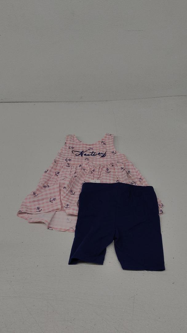Nautica 2 Piece Set 3T Blue/Pink