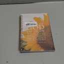 Christian Sunflower Notebook Journal, Bible Journaling Notebook, Gratitude Prayer Journal Notebook, Inspirational Christian Gifts for Women, Romans 15:13, Spiral Bound 5.5x8.3