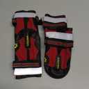 QUMY Dog Shoes for Large Dogs, Medium Dog Boots & Paw Protectors for Winter Snowy Day, Summer Hot Pavement, Water-Resistant in Rainy Weather, Outdoor Walking, Indoor Hardfloors Skid-Resistant Sole (Size 8: 3.0''x3.3"(W*L) (Pack of 4))