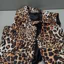 2-Piece Party Suit Vest for Men, Animal Print Waistcoat Vest & Bow Tie Small