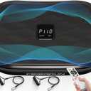 FEIERDUN Vibration Plate Exercise Machine, Whole Body Workout Vibrate Platform, 9 Modes Vibration Plate for Lymphatic Drainage Weight Loss Shaping Toning Wellness Home Gyms Workout