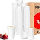 8 Oz Foam Cups Lightweight Insulated Foam Cups for Coffee, Cold Drinks & Other Hot Beverages - Disposable Drinking Cups for Parties, Picnic, BBQ, Travel, & Events (100 Pack) (100 Pack)