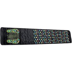 Joyzan Foot Massage Mat, Reflexology Leg Pain Walk Stone Road Acupoint Anti Slip Rock Foldable Particle Pressure Point Pad Long Sitting Elderly Student Office Worker Acupressure Relaxes Relief