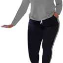 HTD Womens 2 Piece Outfits Casual Sweatsuits Long Sleeve Tracksuit Matching Sets XL
