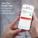 Kidde Smart Smoke Detector, WiFi, Alexa Compatible Device, Hardwired w/Battery Backup, Voice & App Alerts, 2 Pack