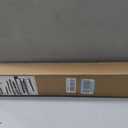 LazBlinds No Drill Cordless Bamboo Roman Shades, 31" W × 64" H, Brown