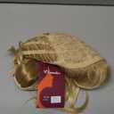 Kaneles Mullet Wigs for Men 80s Costumes Fancy Party Accessory Cosplay Halloween Wig (Light Blonde)