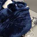 Bedsure Electric Blanket Queen Size - Dual Control Heated Blanket Queen, Fast Heating with 10 Time Settings & 10 Heat Settings, Warm Gift for Grandma (84x90 inches, Pageant Blue)