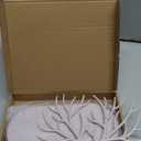 MORE&LESS Antlers Jewelry Display Stand,Tree Tower Rack Hanging Organizer for Ring Earrings Necklace Bracelet (A Light Pink)