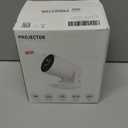 Mini Projector with WiFi and Bluetooth, Support 4K 170 ANSI Auto Keystone Correction, 5W Soundbase Speaker, 210 Rotatable Portable Projector, 25"-110" Screen Video Projector for Smartphone/Laptop (HY300Ultra)