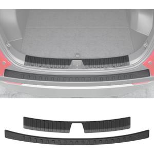 powoq Rear Bumper Protector Compatible with 2025 2026 Chevy Equinox GMC Terrain Trunk Door Sill Protector TPE No EV 2Pcs Rear Bumper Guard Replacement for 2025 2026 Chevy Equinox Accessories