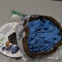 PET ARENA Snuffle Mat for Dogs - Adjustable Interactive Puzzle Toy for Large & Small Breed Slow Feeder for Mental Stimulation & Stress Relief Encourages Natural Foraging Ideal for Indoor & Outdoor Use (Blue)