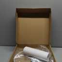 White Lamp shade, Drum Lamp Shade for Table Lamps Floor Lamp, 13" Top X 13" Bottom X 10" High White Large Line Fabric Lamp Shade, Easy Assembly Replacement Lampshade