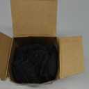 Biscaynebay Wrap Around Bed Skirts with Split Corners for Full Beds 14" Drop, Black Elastic Dust Ruffles Adjustable Easy Fit Wrinkle & Fade Resistant Silky Luxurious Fabric Machine Washable