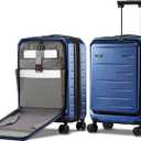 CENSIEN Expandable 20" Carry On Luggage Airline Approved with Front Pocket, 20 Inch EXT