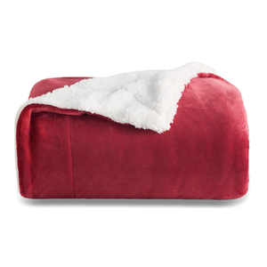 Bedsure GentleSoft Sherpa Fleece Throw Blanket for Couch, Non-Heated, Thick and Warm Throw for Girls and Women, Soft Fuzzy Plush Kids Blanket for Winter, Lilac, 50x60 Inches