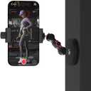 Magnetic Phone Mount Holder, 360 Adjustable Magnetic Phone Suction Cup Mount. Attaches to All Metal Surface Gym/Car/POV/VLOG Hands-Free Shooting for iPhone16/15/14/13 and All Phones