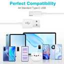 Latest Version Car Carplay Charger Cord for iPhone 16 /16 Pro / 16 Plus / 16 Pro Max Charging Cable [6FT Long] USB A to USB C C Compatible For IiPad / iPhone 15 Pro Plus Max Charger Cord Replacement