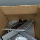 Pedestal Sign holder Stand 8.5x11inch Adjustable Standing Floor Sign Stand with Heavy Base & Snap Frame Display Stand for Indoor Outdoor Business Store Sign Holder Poster Stand (Silver)