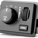 Headlight Dimmer Switch for 2006-2009 Dodge Ram 1500 2500 3500,2008-2010 Dodge Ram 4500 5500,2005-2010 Dakota,2007-2009 Durango Instrument Panel Cargo Lamp Fog Light Switch 56049637AC