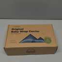 KeaBabies Baby Wrap Carrier - All in 1 Original Baby Carrier Newborn to Toddler Sling, Easy to Wear, Hands Free Bonding, Lightweight, Breathable Infant Wraps (Peacock Blue) (One Size (Pack of 1)