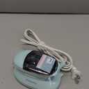 Travel Iron Mini with Steam for Clothes with Dual Voltage, Portable Mini Ironing Machine with Non-Stick Soleplate, Small Iron for Sewing, Quilting and Handcraft (Celadon)