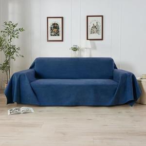 NICEEC Waterproof Couch Covers for Pets Friendly Anti Scratch Cat Dog Hair Urine Proof Loveseat Cover Heavy Duty Washable Non Slip Sofa Slipcovers for Leather Furniture Protector(Dark Blue)